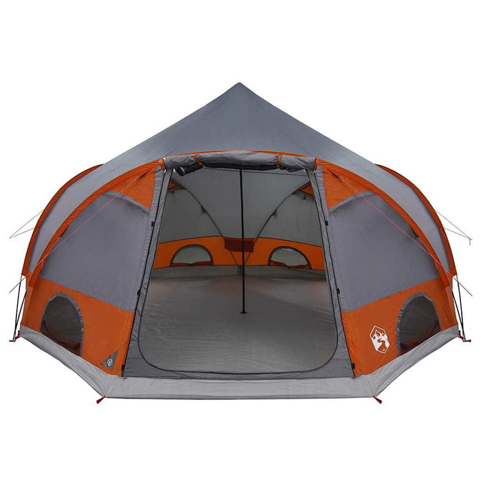 Tenda a Cupola con tetto Grigio e arancione 505 x 450 x 248 cm 42004022