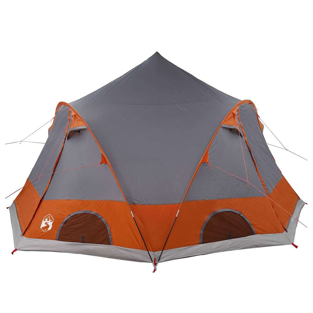 Tenda a Cupola con tetto Grigio e arancione 505 x 450 x 248 cm 42004022