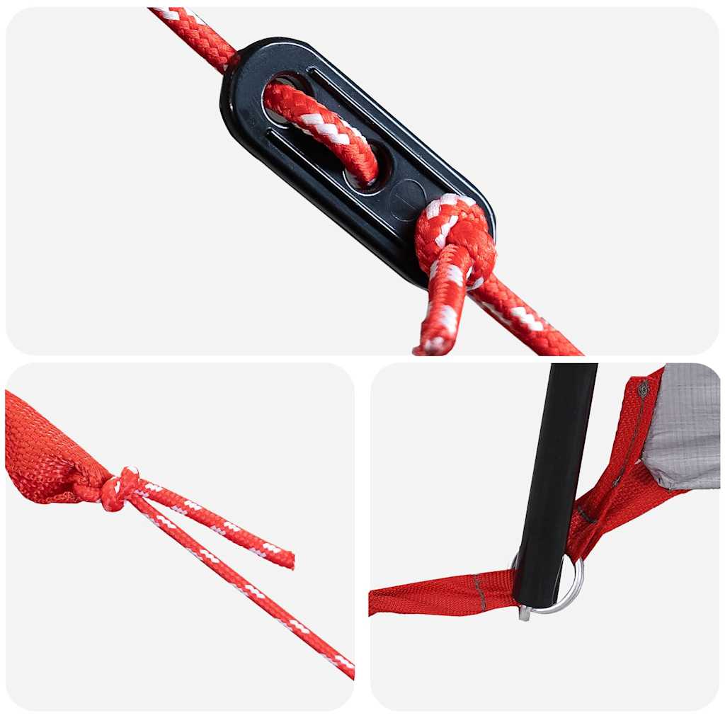 Tenda Capanna con tetto Grigio e arancione 425 x 396 x 222 cm 42004025