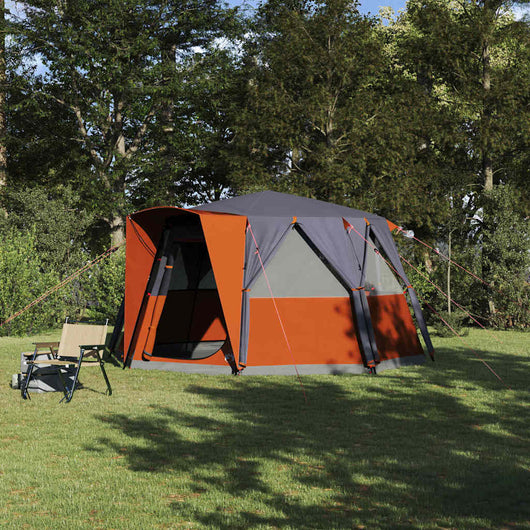 Tenda Capanna con tetto Grigio e arancione 425 x 396 x 222 cm 42004025
