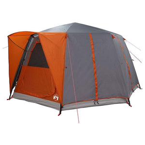 Tenda Capanna con tetto Grigio e arancione 425 x 396 x 222 cm 42004025