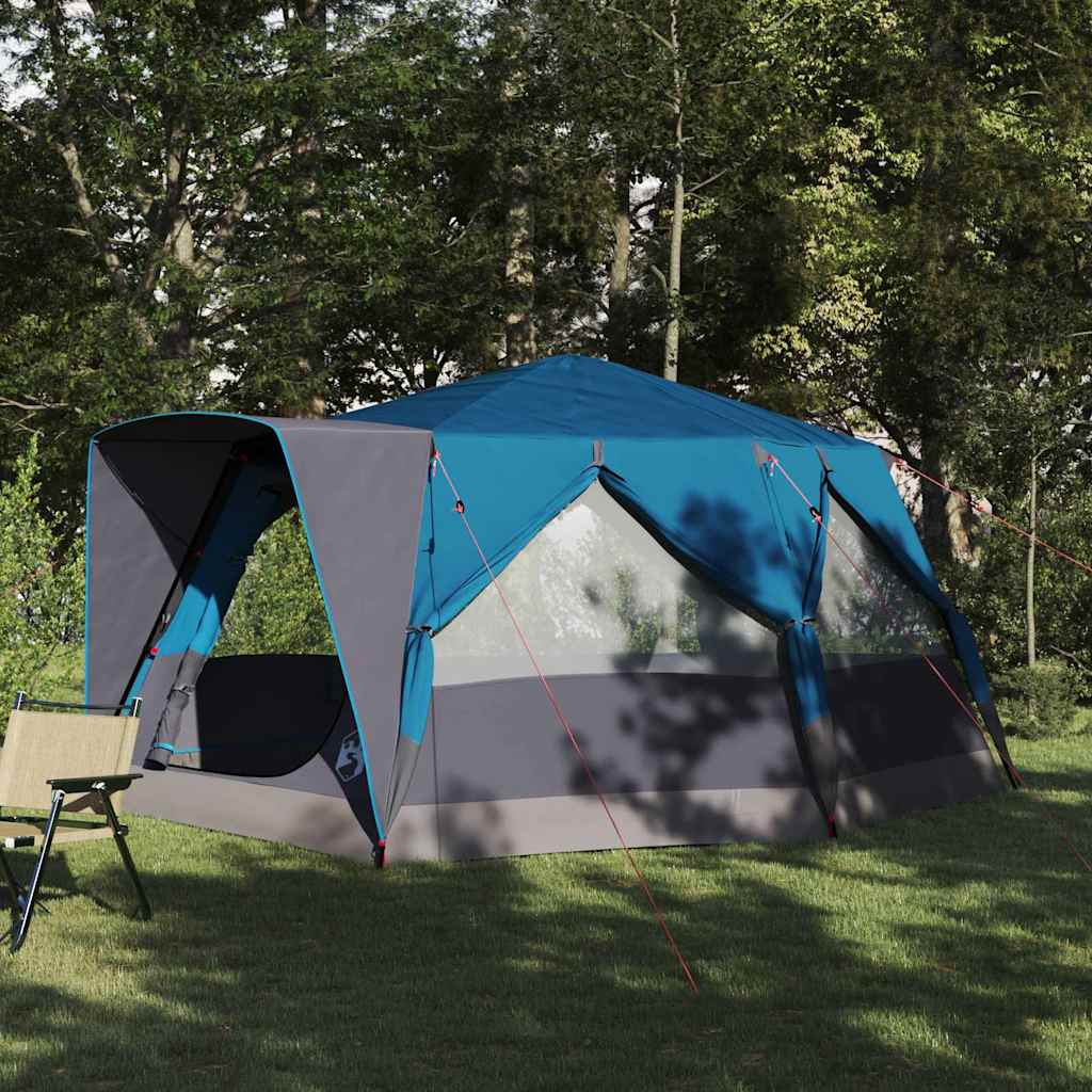 Tenda Capanna con tetto Blu 400 x 350 x 212 cm 42004027