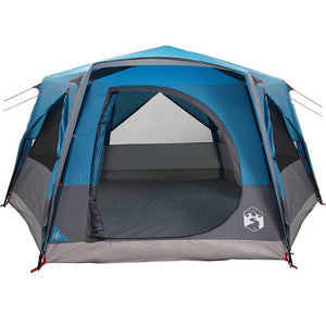 Tenda Capanna con tetto Blu 400 x 350 x 212 cm 42004027