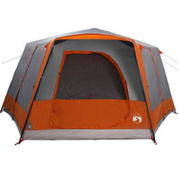 Tenda Capanna con tetto Grigio e arancione 400 x 350 x 212 cm 42004028