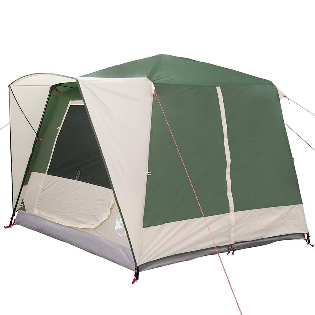 Tenda Capanna con tetto Verde e Bianco 333 x 317 x 194 cm 42004029