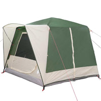 Tenda Capanna con tetto Verde e Bianco 333 x 317 x 194 cm 42004029