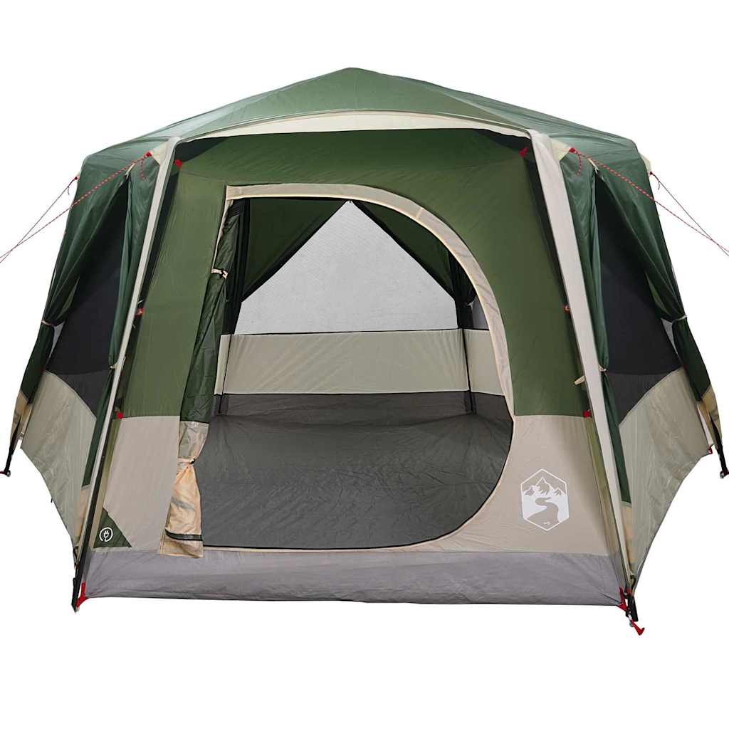 Tenda Capanna con tetto Verde e Bianco 333 x 317 x 194 cm 42004029