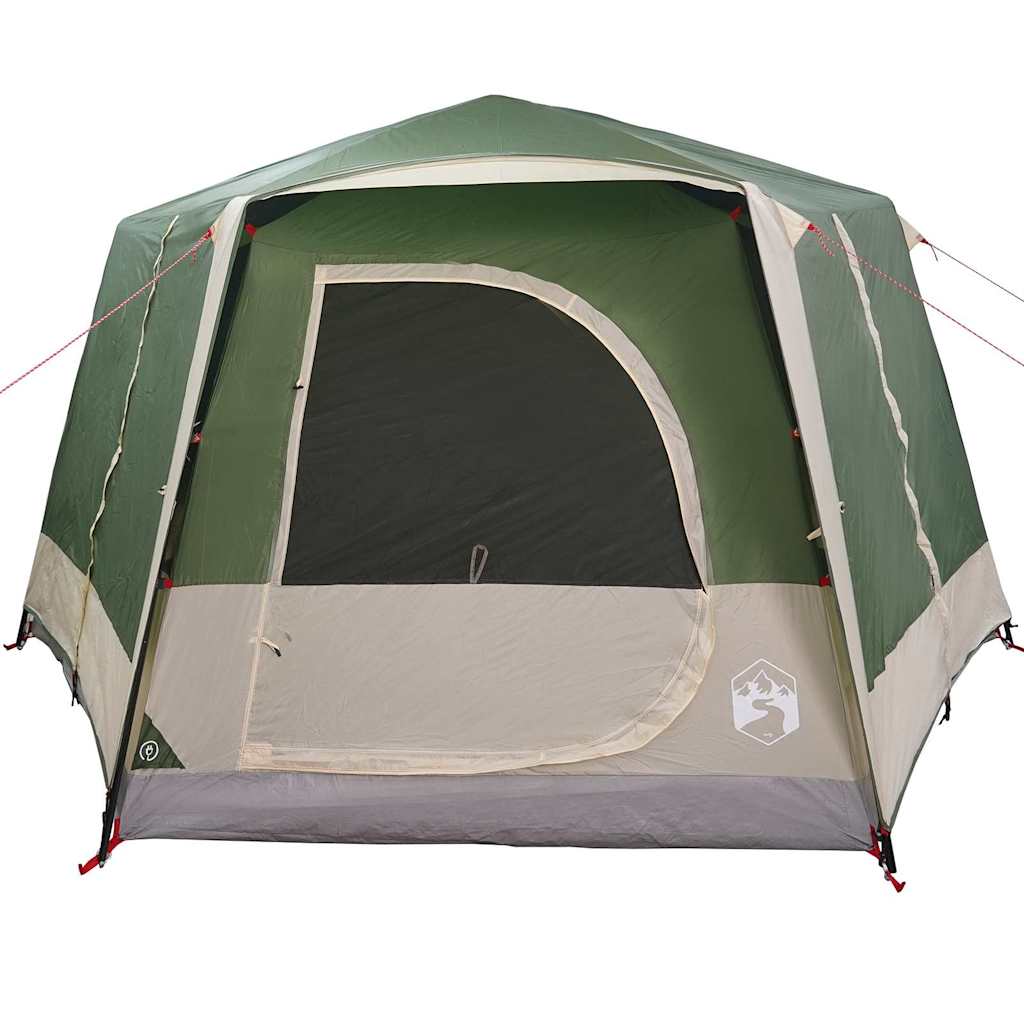 Tenda Capanna con tetto Verde e Bianco 333 x 317 x 194 cm 42004029
