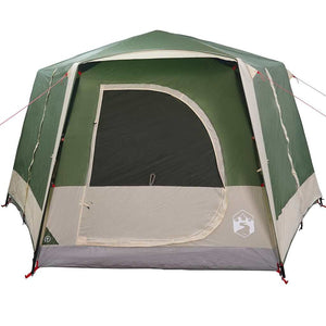 Tenda Capanna con tetto Verde e Bianco 333 x 317 x 194 cm 42004029