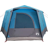 Tenda Capanna con tetto Blu e Grigio 333 x 317 x 194 cm 42004030