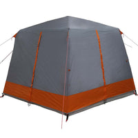 Tenda Capanna con tetto Grigio e arancione 333 x 317 x 194 cm 42004031