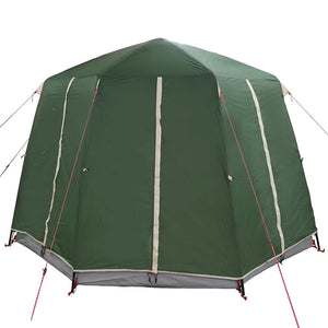 Tenda Capanna con tetto Verde e Bianco 320 x 320 x 203 cm 42004032