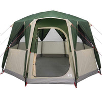 Tenda Capanna con tetto Verde e Bianco 320 x 320 x 203 cm 42004032