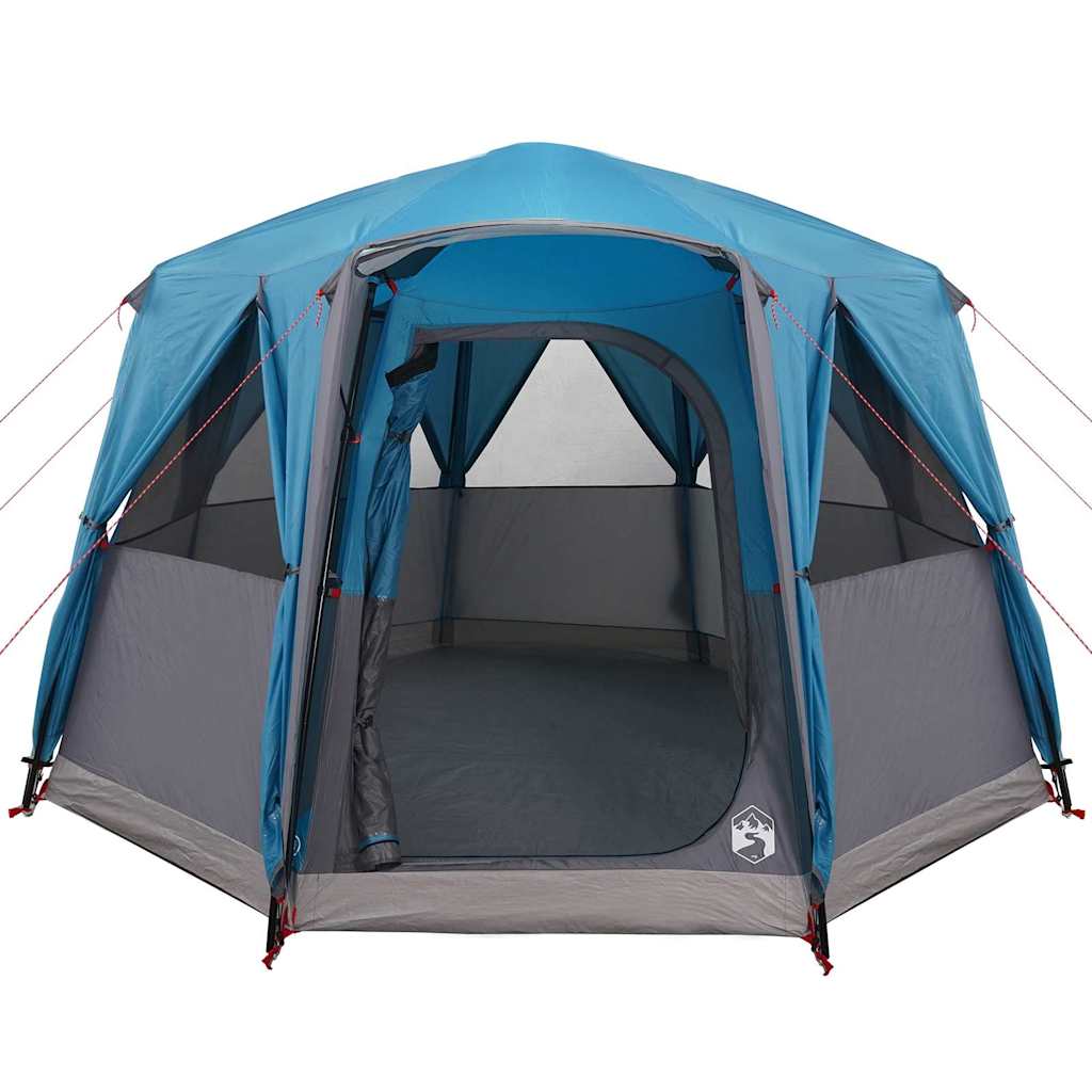 Tenda Capanna con tetto Blu e Grigio 320 x 320 x 203 cm 42004033