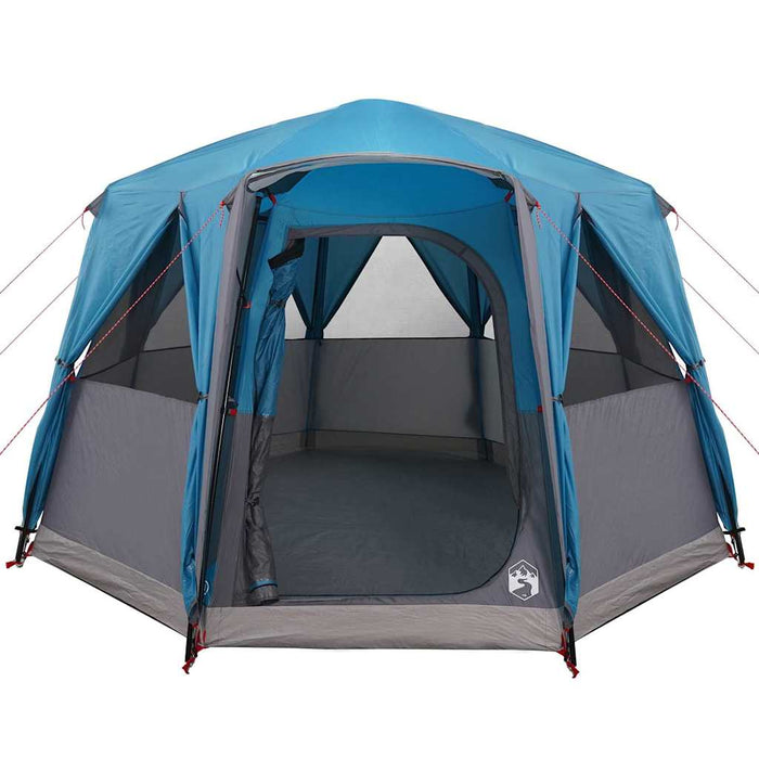 Tenda Capanna con tetto Blu e Grigio 320 x 320 x 203 cm 42004033