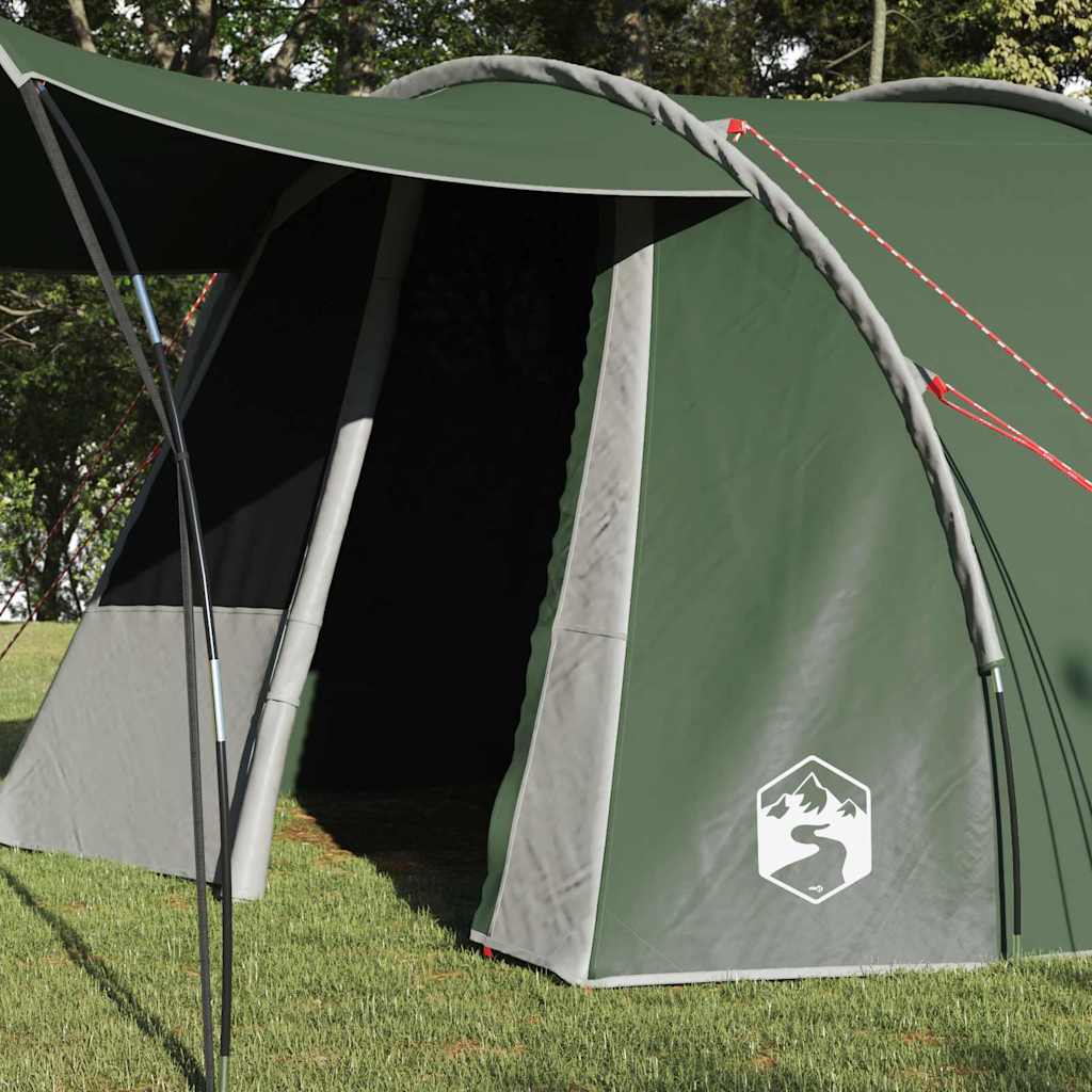 Tenda a tunnel con tetto Verde e Bianco 740 x 370 x 220 cm 42004035