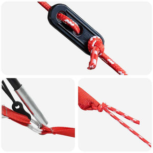 Tenda a tunnel con tetto Blu e Grigio 740 x 370 x 220 cm 42004036