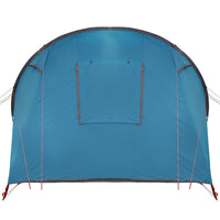 Tenda a tunnel con tetto Blu e Grigio 740 x 370 x 220 cm 42004036