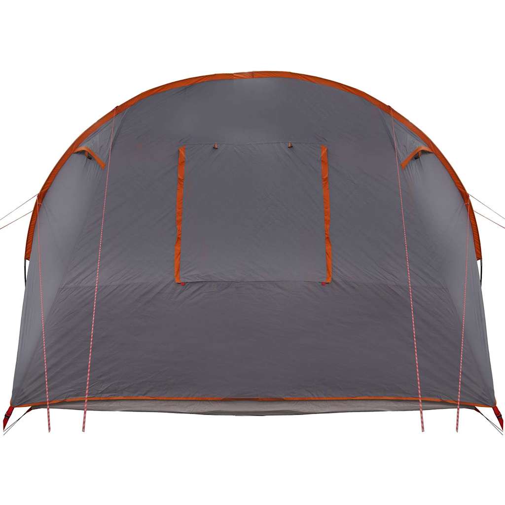Tenda a tunnel con tetto Grigio e arancione 740 x 370 x 220 cm 42004037