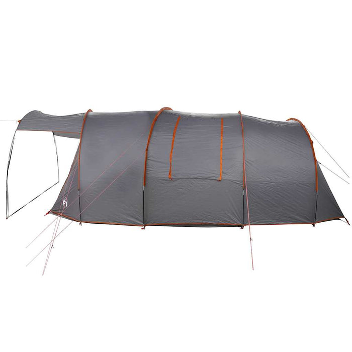 Tenda a tunnel con tetto Grigio e arancione 740 x 370 x 220 cm 42004037