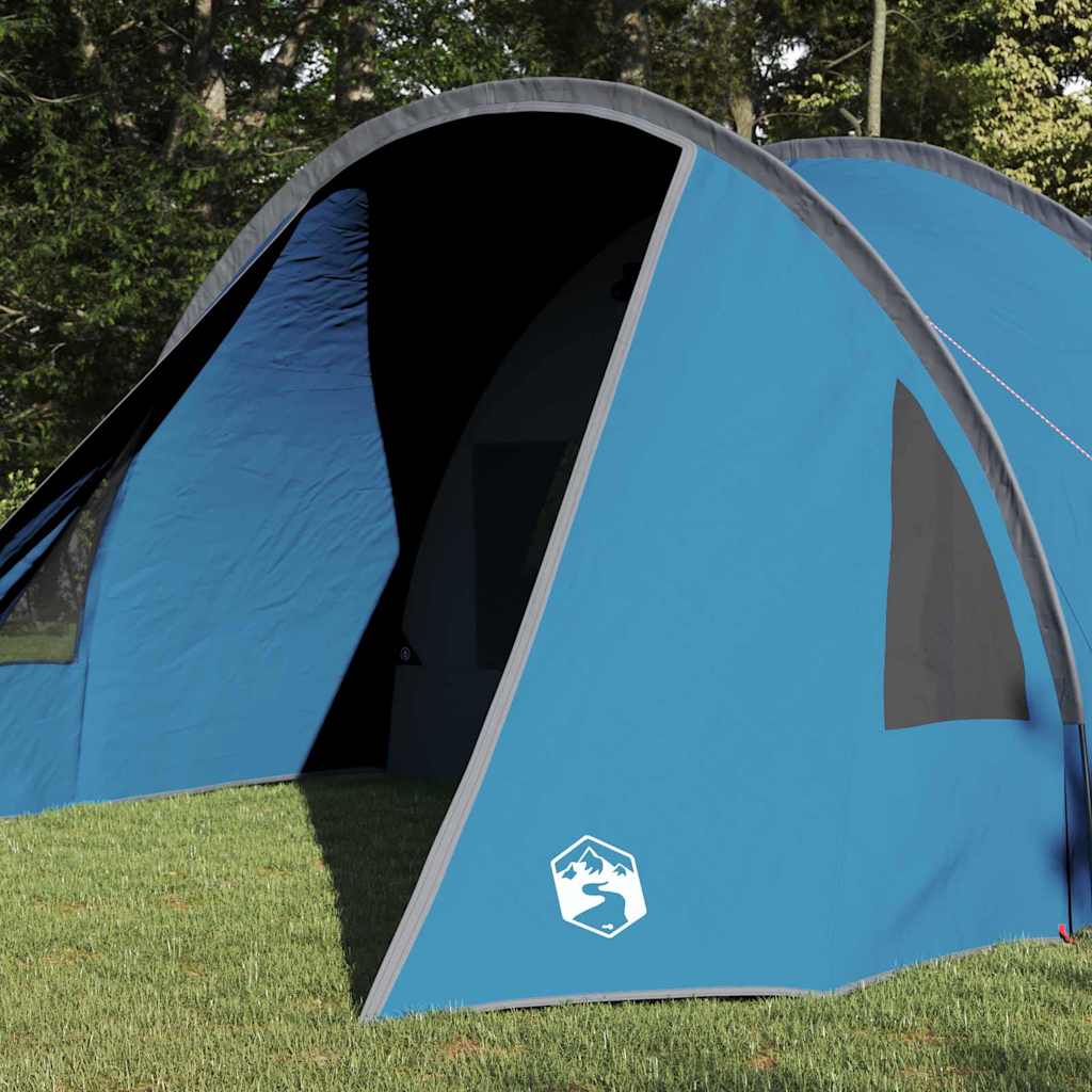 Tenda a tunnel con tetto Blu e Grigio 778 x 356 x 210 cm 42004039