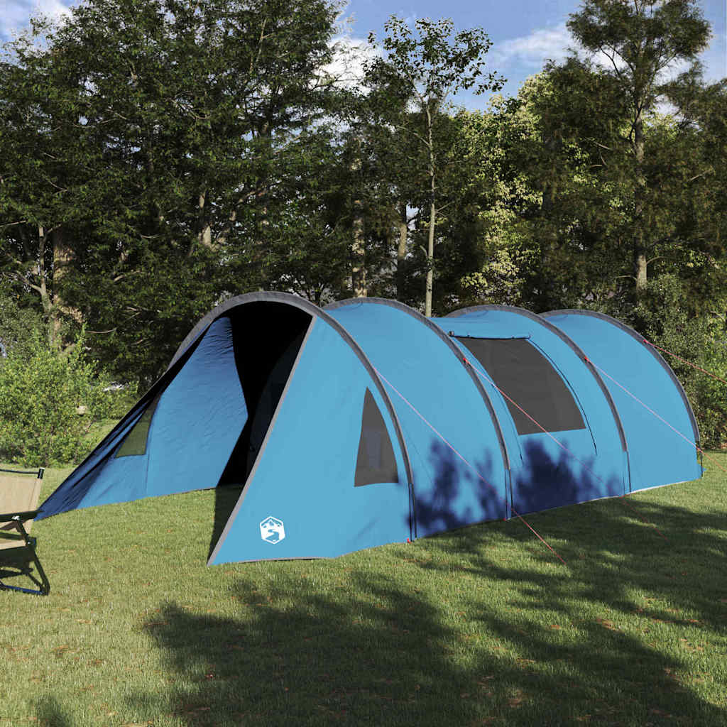 Tenda a tunnel con tetto Blu e Grigio 778 x 356 x 210 cm 42004039