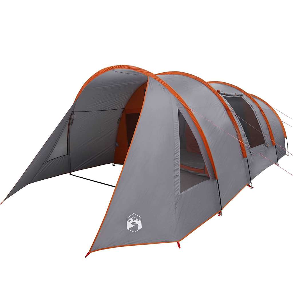 Tenda a tunnel con tetto Grigio e arancione 778 x 356 x 210 cm 42004040