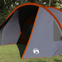 Tenda a tunnel con tetto Grigio e arancione 778 x 356 x 210 cm 42004043