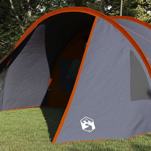 Tenda a tunnel con tetto Grigio e arancione 778 x 356 x 210 cm 42004043