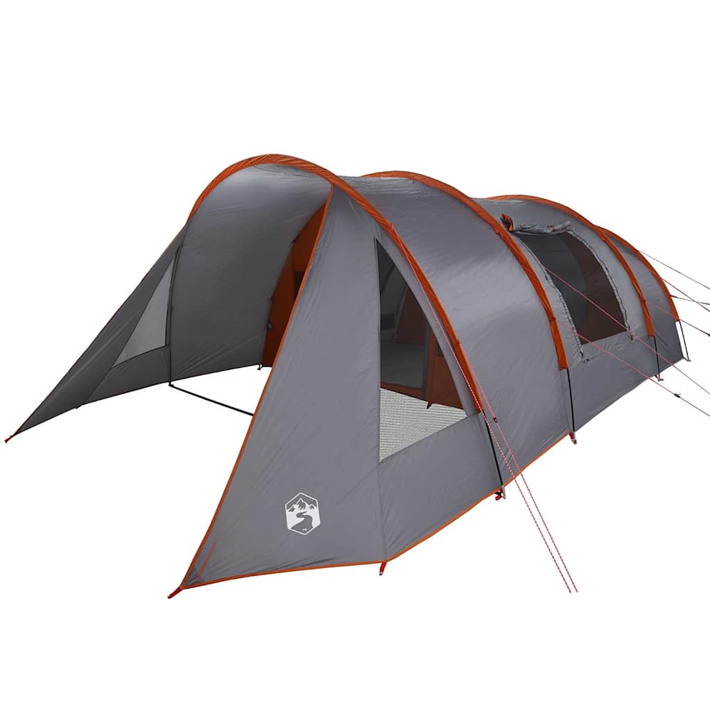 Tenda a tunnel con tetto Grigio e arancione 778 x 356 x 210 cm 42004043