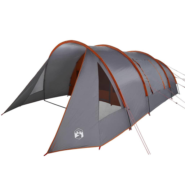 Tenda a tunnel con tetto Grigio e arancione 778 x 356 x 210 cm 42004043