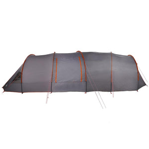 Tenda a tunnel con tetto Grigio e arancione 778 x 356 x 210 cm 42004046