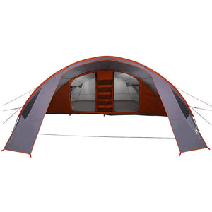 Tenda a tunnel con tetto Grigio e arancione 700 x 590 x 215 cm 42004049