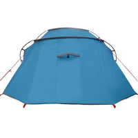 Tenda a tunnel con tetto Blu e Grigio 328 x 228 x 115 cm 42004051