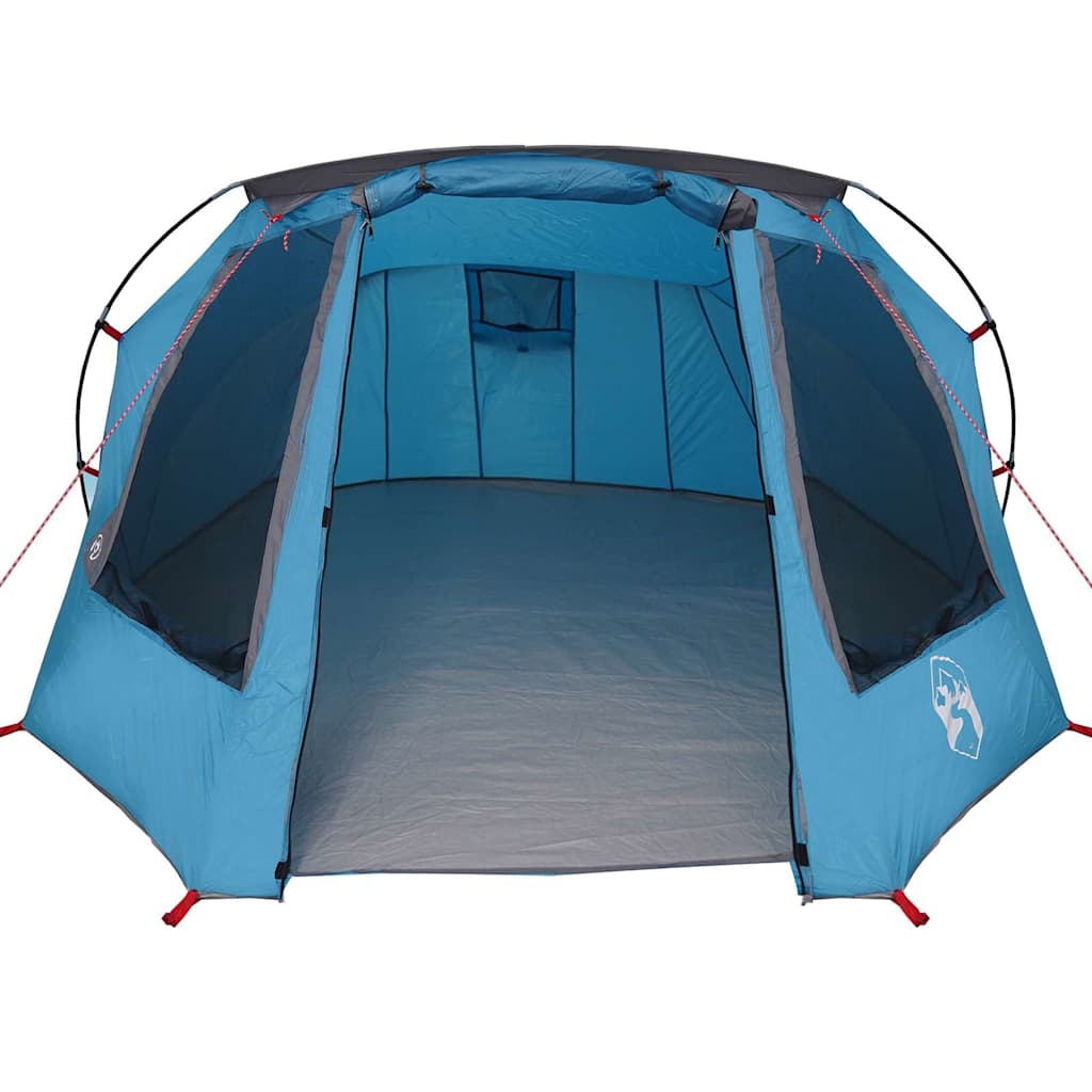 Tenda a tunnel con tetto Blu e Grigio 328 x 228 x 115 cm 42004051