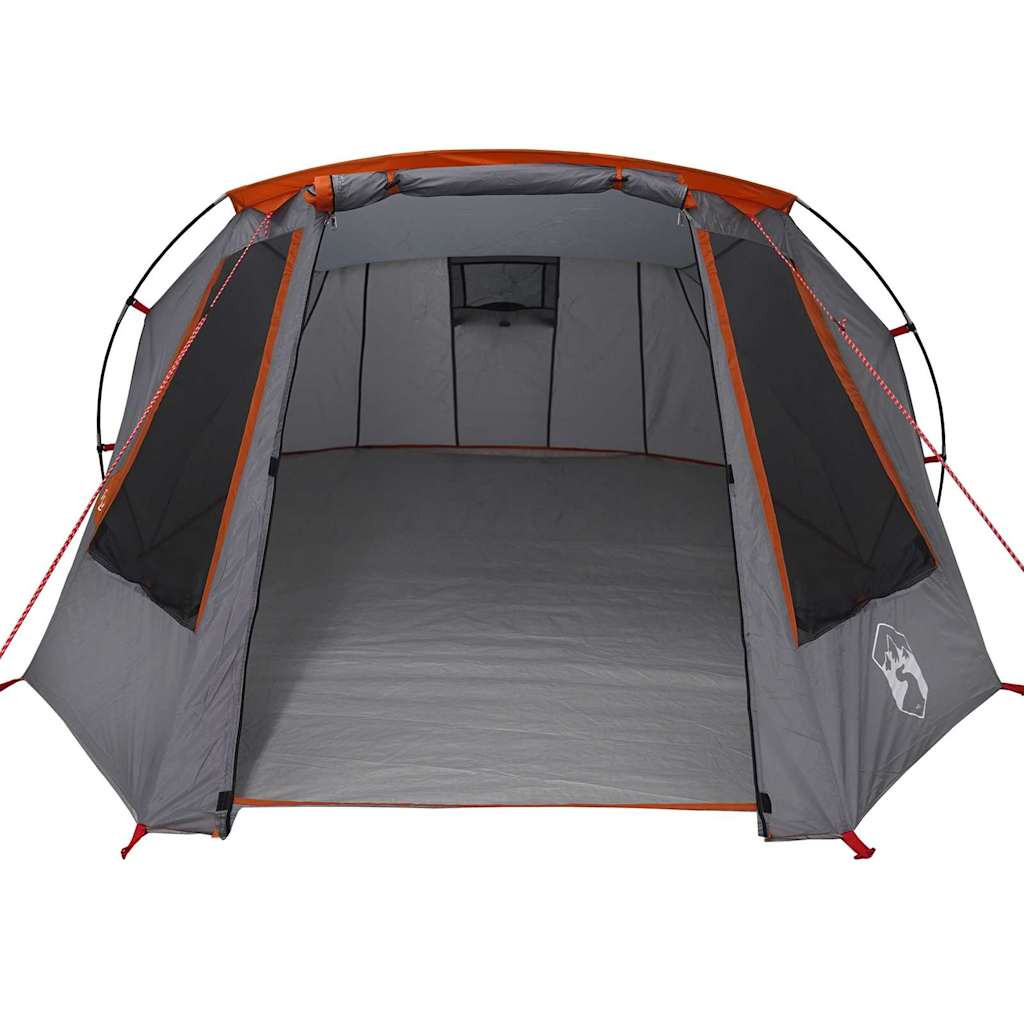 Tenda a tunnel con tetto Grigio e arancione 328 x 228 x 115 cm 42004052