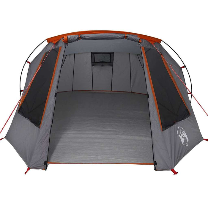 Tenda a tunnel con tetto Grigio e arancione 328 x 228 x 115 cm 42004052