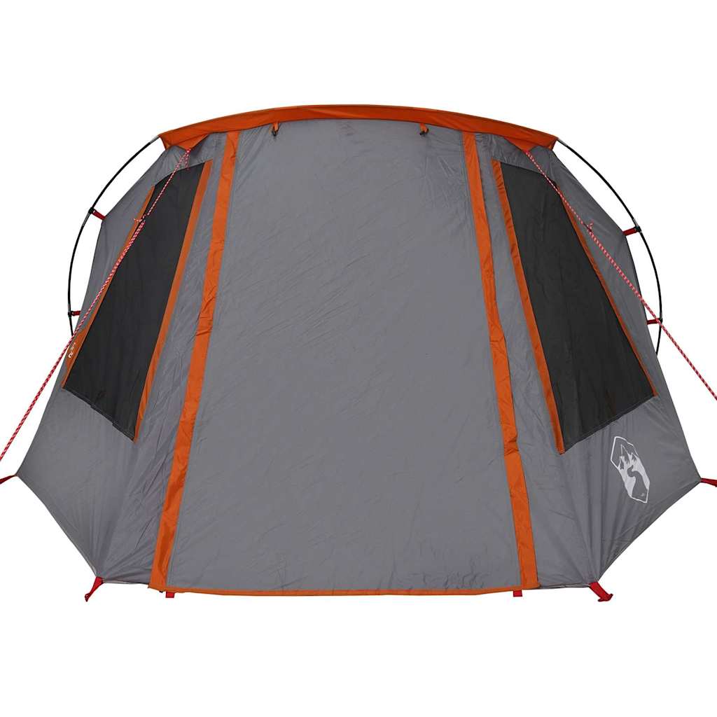 Tenda a tunnel con tetto Grigio e arancione 328 x 228 x 115 cm 42004052
