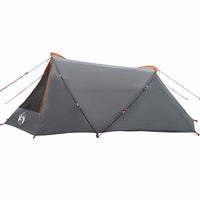 Tenda a tunnel con tetto Grigio e arancione 328 x 228 x 115 cm 42004052