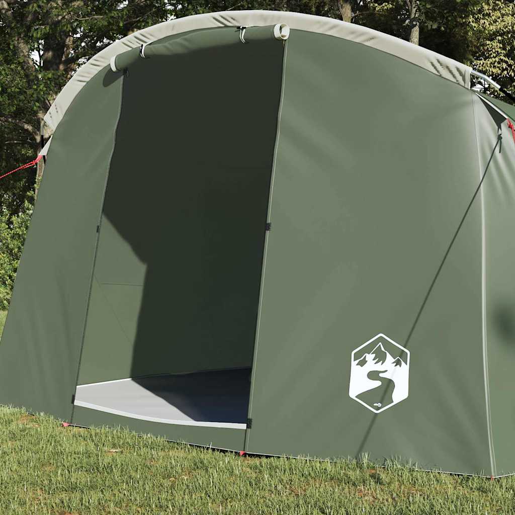 Tenda a tunnel con tetto Verde e Bianco 318 x 275 x 140 cm 42004053