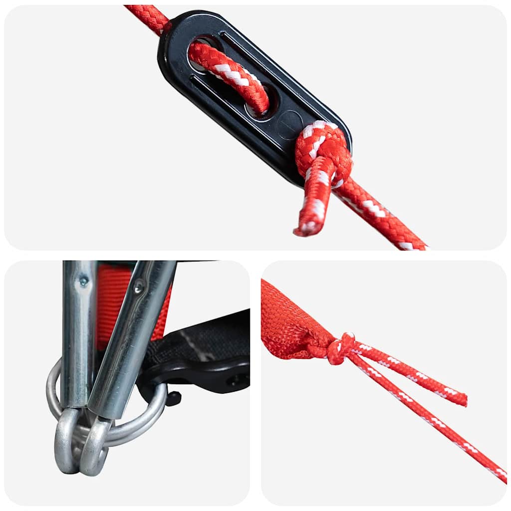 Tenda a tunnel con tetto Grigio e arancione 318 x 275 x 140 cm 42004055