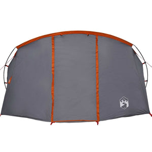Tenda a tunnel con tetto Grigio e arancione 318 x 275 x 140 cm 42004055