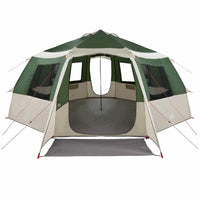 Tenda Capanna con tetto Verde e Grigio 500 x 500 x 294 cm 42004056