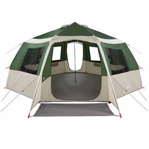 Tenda Capanna con tetto Verde e Grigio 500 x 500 x 294 cm 42004056
