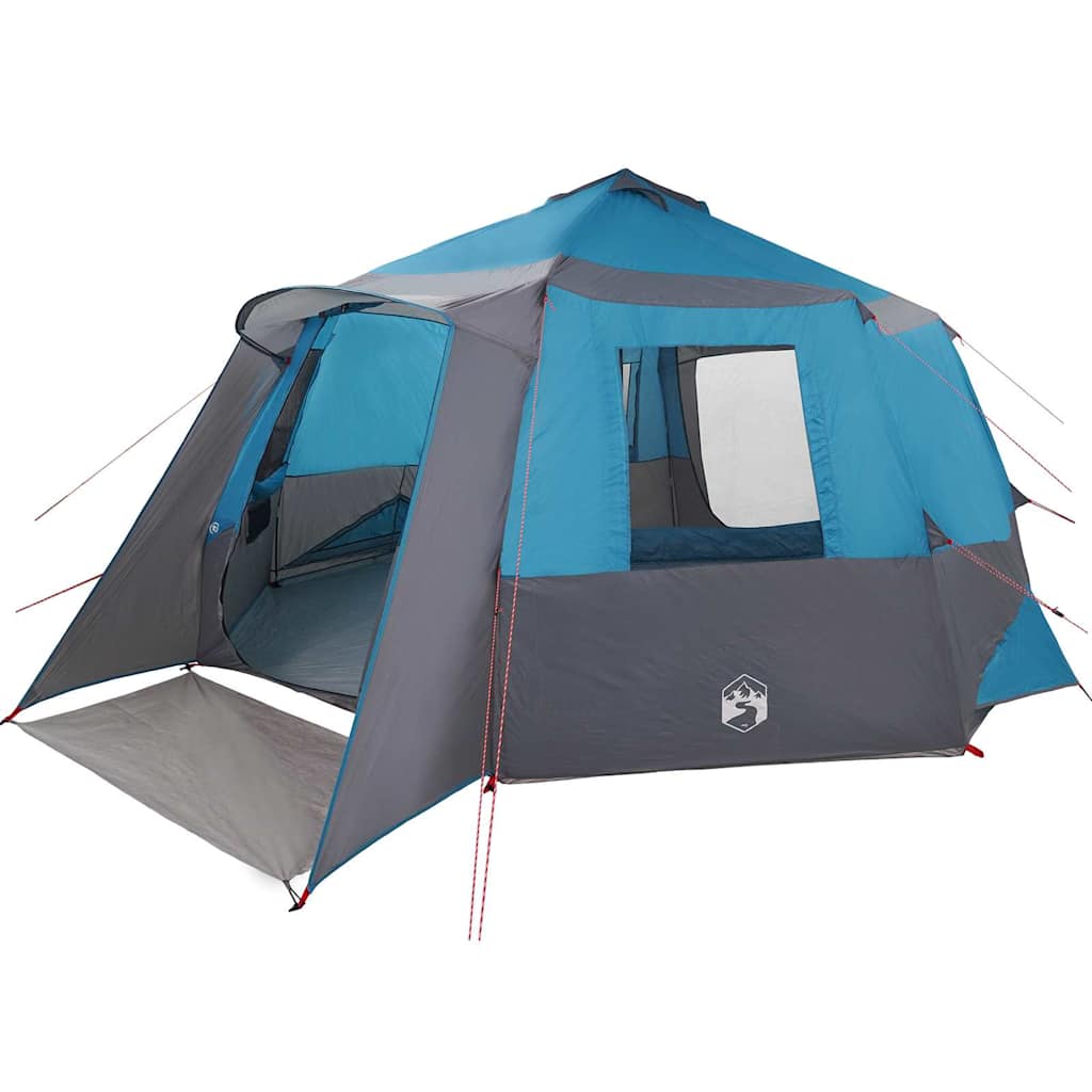 Tenda Capanna con tetto Blu e Grigio 500 x 500 x 294 cm 42004057