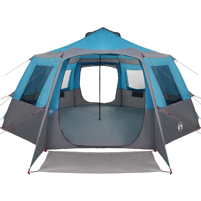 Tenda Capanna con tetto Blu e Grigio 500 x 500 x 294 cm 42004057