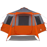 Tenda Capanna con tetto Grigio e arancione 500 x 500 x 294 cm 42004058