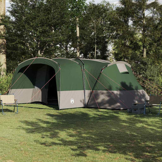 Tenda Familiare con tetto Verde e Bianco 760 x 645 x 230 cm 42004059