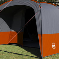 Tenda Familiare con tetto Grigio e arancione 760 x 645 x 230 cm 42004061