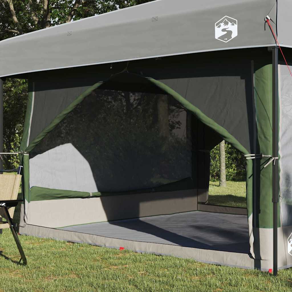 Tenda interna con tetto Verde e Grigio 300 x 300 x 250 cm 42004062